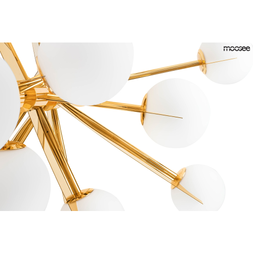 MOOSEE lampa wisząca SOLEI złota