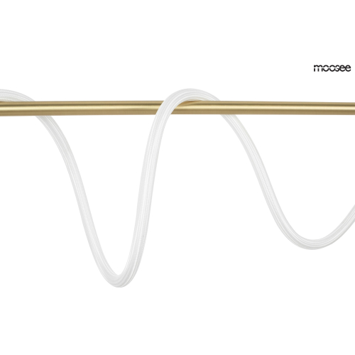 MOOSEE lampa wisząca SERPIENTE 120 złota