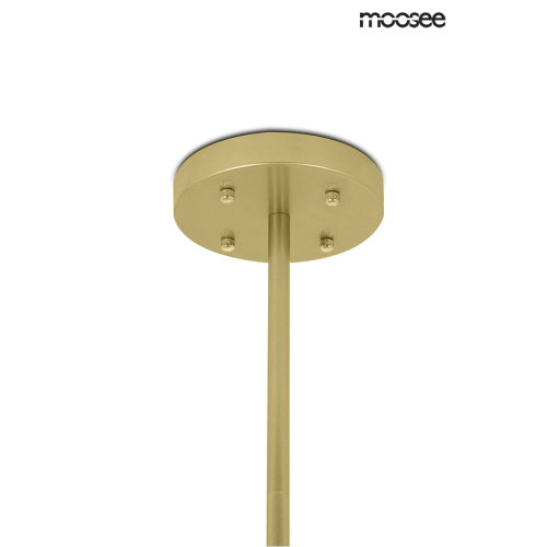 MOOSEE lampa wisząca ASTRIFERO 10 złota / bursztynowa