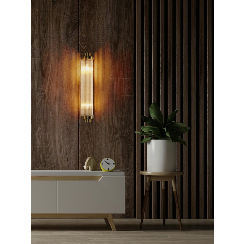 MOOSEE lampa ścienna COLUMN 60 złota
