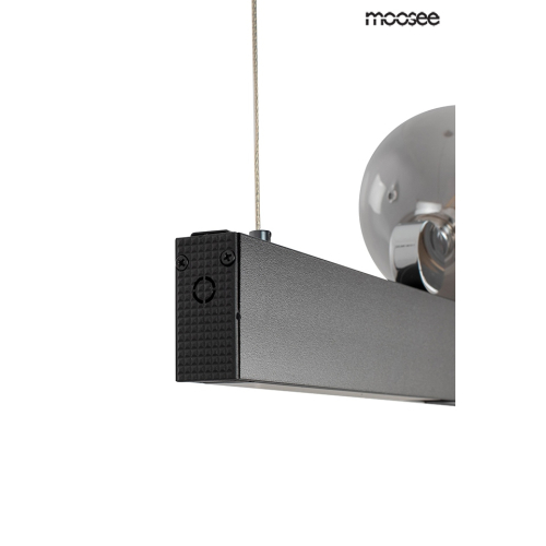 MOOSEE lampa wisząca LINEAL czarna