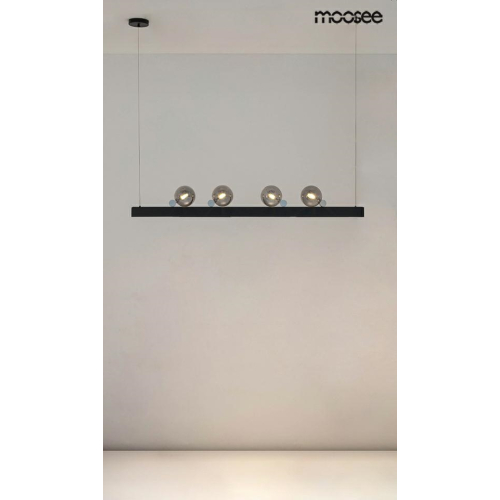 MOOSEE lampa wisząca LINEAL czarna