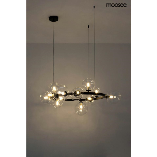 MOOSEE lampa wisząca ALURE 85 czarna