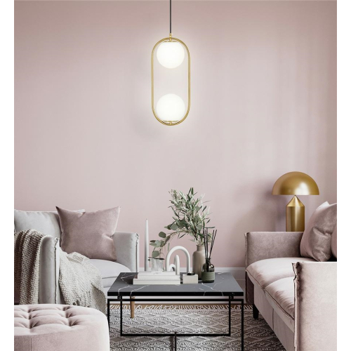 MOOSEE lampa wisząca AURELIA TWIN złota