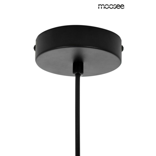 MOOSEE lampa wisząca SPINNER 26 czarna