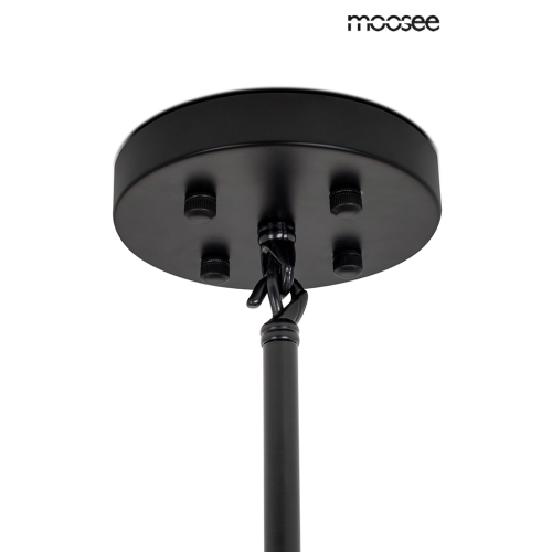 MOOSEE lampa wisząca CANDELABR 10 czarna