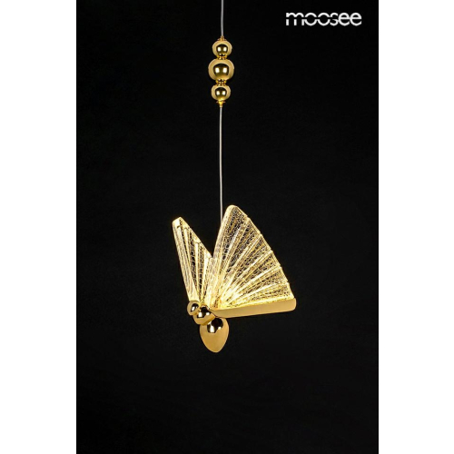 MOOSEE lampa wisząca BUTTERFLY M złota