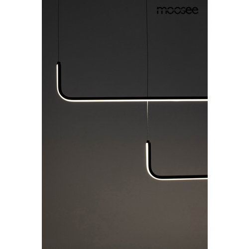 MOOSEE lampa wisząca SHAPE DUO 120 czarna