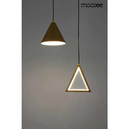 MOOSEE lampa wisząca ACUSTICA złota