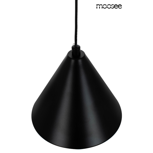 MOOSEE lampa wisząca ACUSTICA czarna