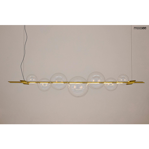 MOOSEE lampa wisząca ECHO 140 złota
