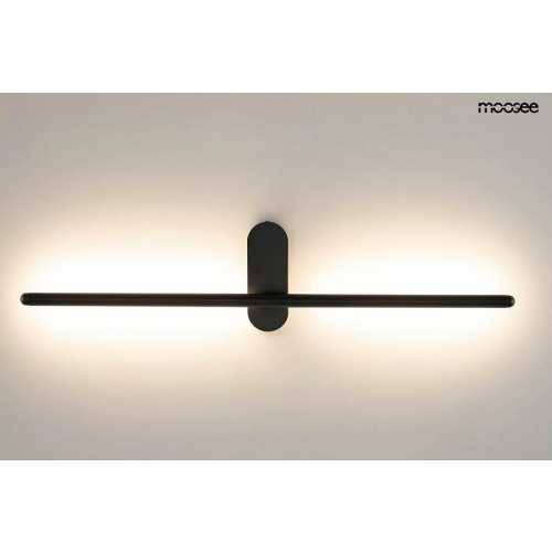 MOOSEE lampa ścienna TOBIA czarna