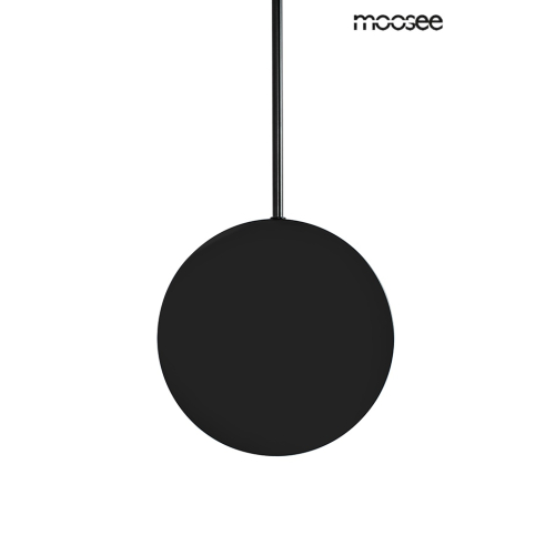 MOOSEE lampa ścienna SHADOW 6 czarna