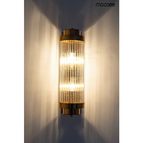 MOOSEE lampa ścienna COLUMN 40 złota