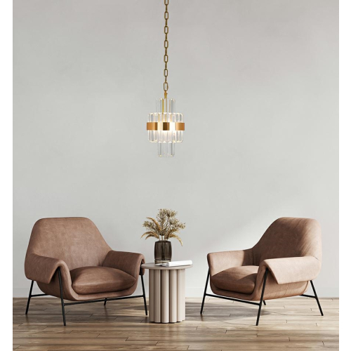 MOOSEE lampa wisząca IMPERO złota