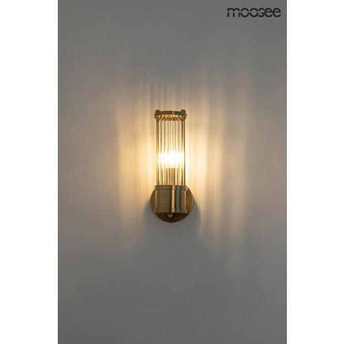 MOOSEE lampa ścienna PILAR złota