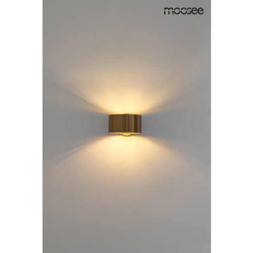 MOOSEE lampa ścienna ARRO złota