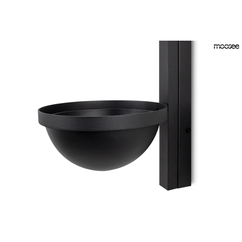 MOOSEE lampa ścienna PLANT WALL czarna