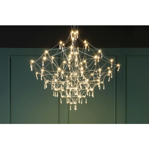 MOOSEE lampa wisząca CONSTELATION 77      GOLD - LED, stal szczotkowana