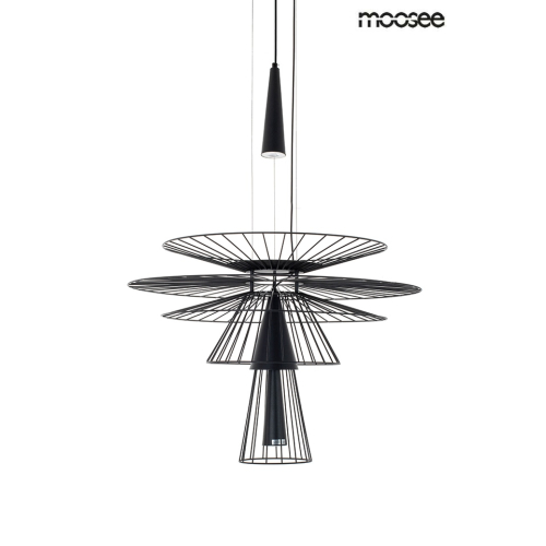 MOOSEE lampa wisząca SESTO czarna