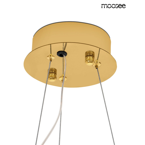 MOOSEE lampa wisząca FLORENS 120 złota