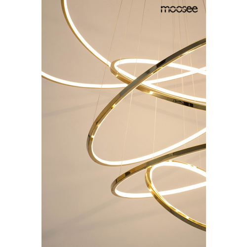 MOOSEE lampa wisząca RING SLIM XL złota