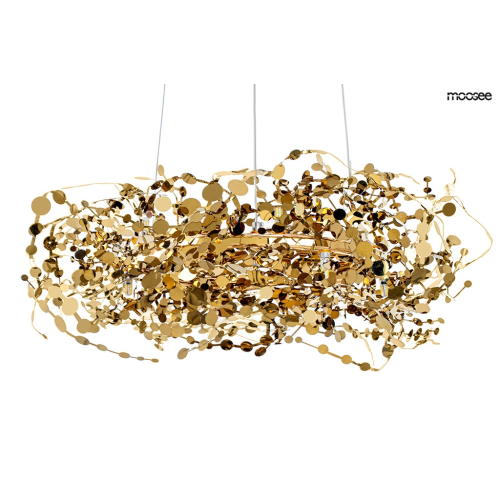 MOOSEE lampa wisząca MONETE 80 złota
