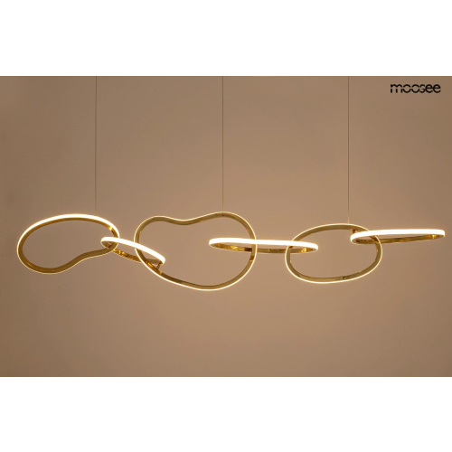MOOSEE lampa wisząca JAZZ 6 złota