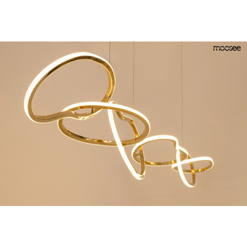 MOOSEE lampa wisząca JAZZ 6 złota