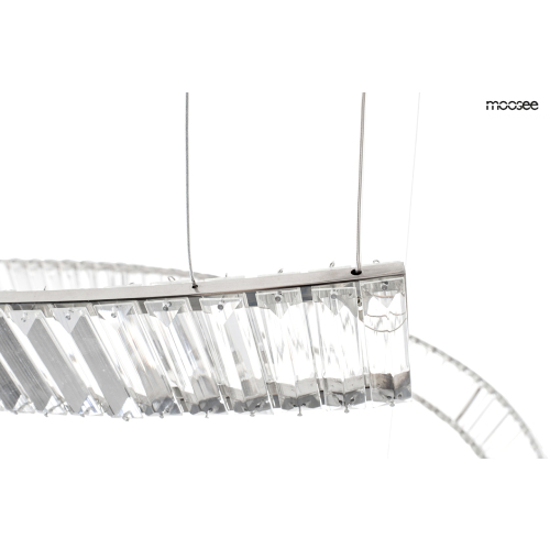 MOOSEE lampa wisząca WAVE CORDON 1A chrom