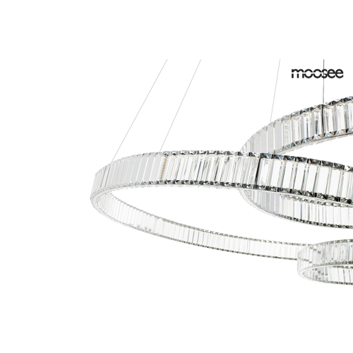 MOOSEE lampa wisząca WAVE 160A chrom