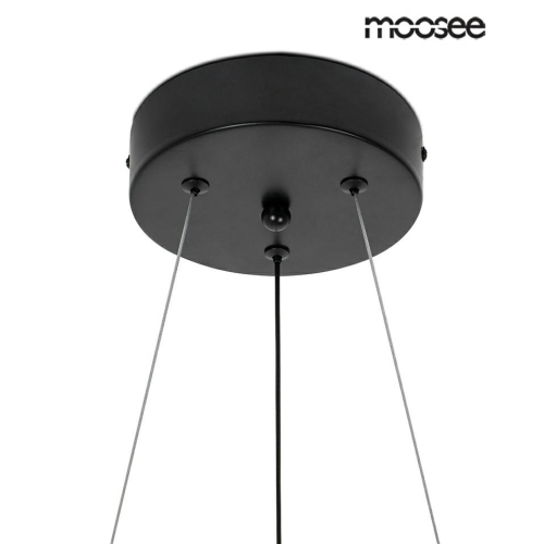 MOOSEE lampa wisząca SERPIENTE 60 czarna