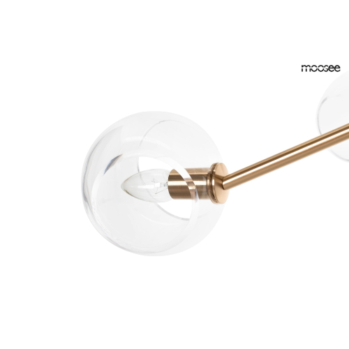 MOOSEE lampa wisząca AURA 6 złota