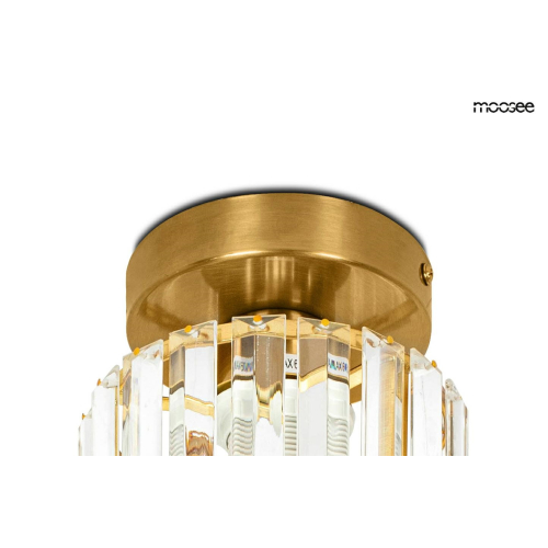 MOOSEE lampa sufitowa / plafon REY złota