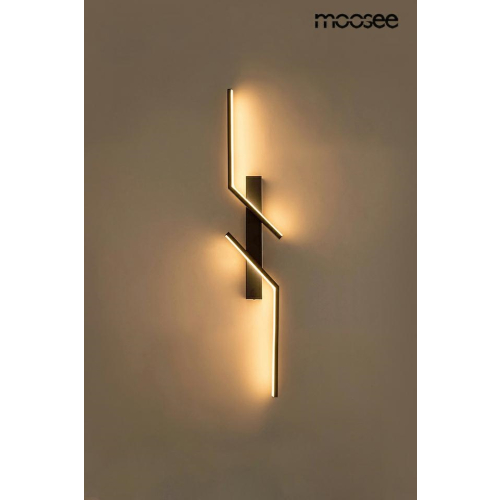 MOOSEE lampa ścienna MAISON 60 czarna