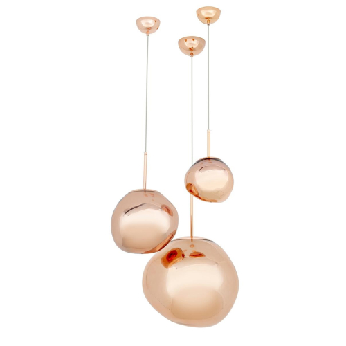 MOOSEE lampa wisząca FUSION 30 miedziana  - akryl