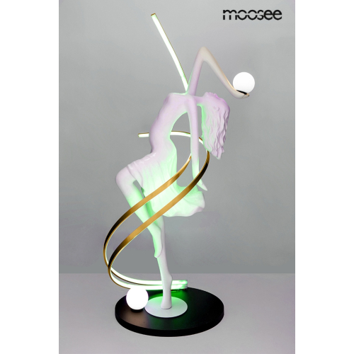 MOOSEE lampa podłogowa DANCING QUEEN  biała