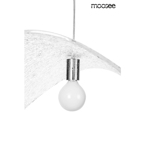 MOOSEE Lampa wisząca CAPELLO FI 40 clear