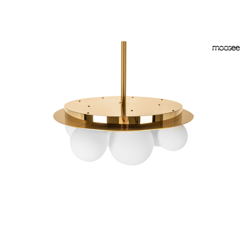 MOOSEE lampa wisząca BACARDI złota