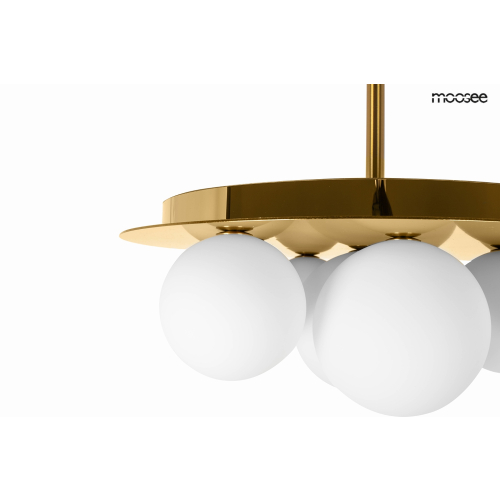 MOOSEE lampa wisząca BACARDI złota