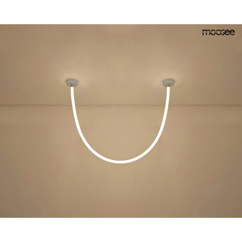 MOOSEE lampa wisząca LASSO 200 Smart      srebrna
