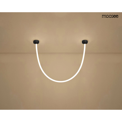 MOOSEE lampa wisząca LASSO 200 Smart      czarna