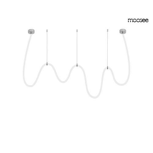 MOOSEE lampa wisząca LASSO 500 Smart      srebrna