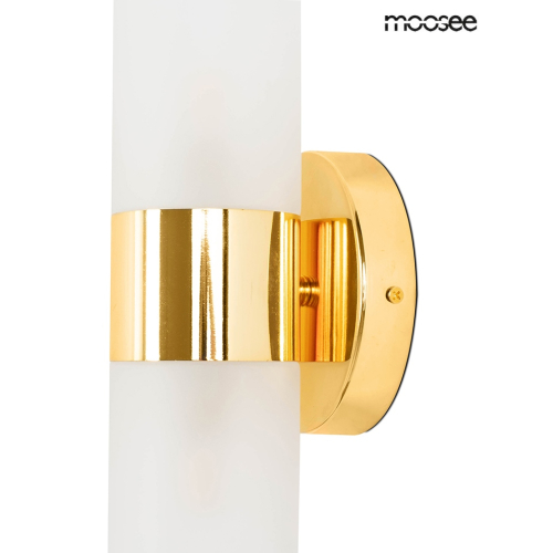 MOOSEE lampa ścienna TUBS złota