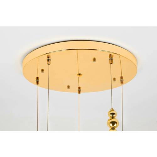 MOOSEE lampa wisząca BUTTERFLY DISC 5     złota