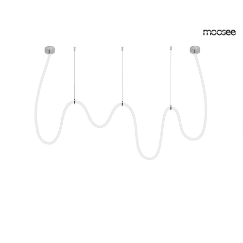 MOOSEE lampa wisząca LASSO 600 Smart      srebrna
