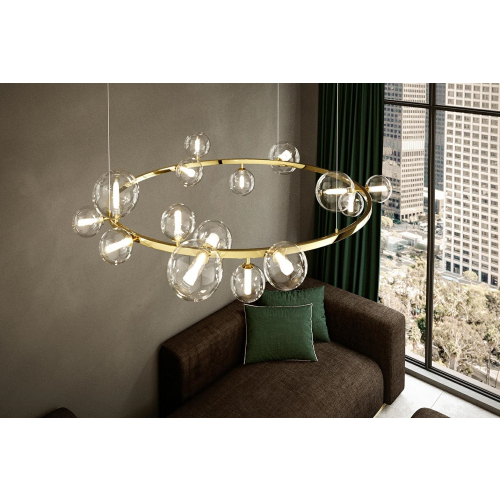 MOOSEE lampa wisząca ALURE 85 złota