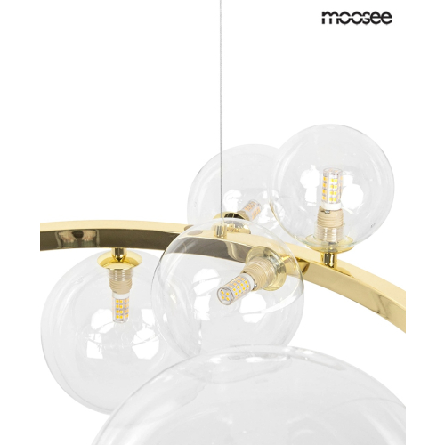 MOOSEE lampa wisząca ALURE 85 złota
