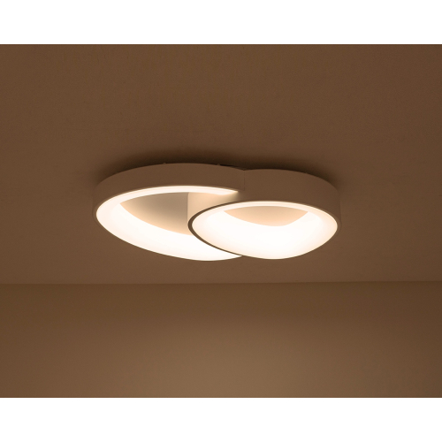 MOOSEE lampa sufitowa / plafon CELLS 2    biała