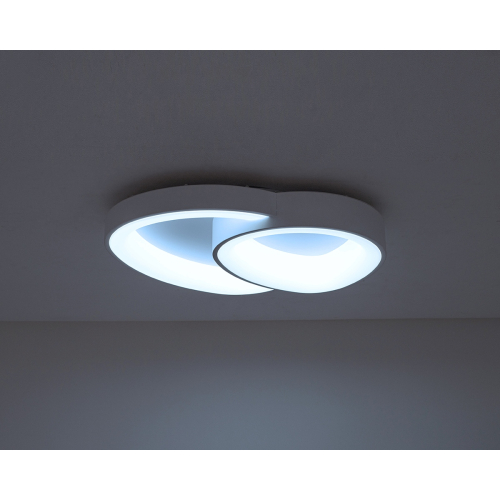 MOOSEE lampa sufitowa / plafon CELLS 2    biała